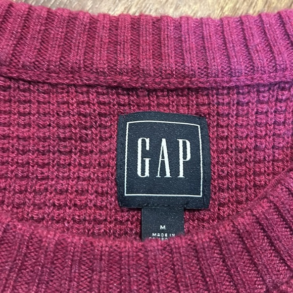 Pink/purple GAP Crewneck Sweater Size M - Picture 3 of 3